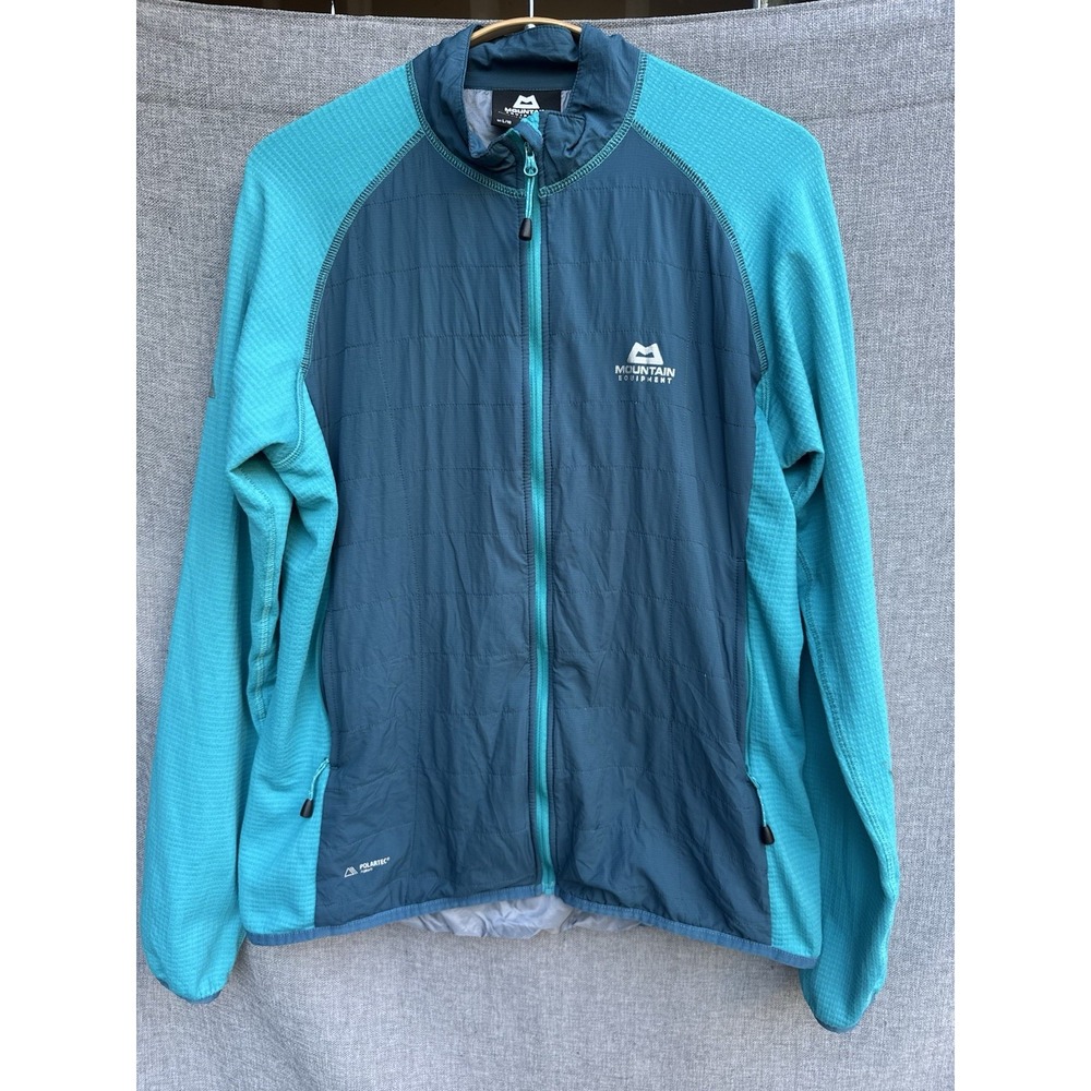 Mountain Equipment Switch Womens US L 10 EU 40 Polartec Alpha Jacket Teal Blue